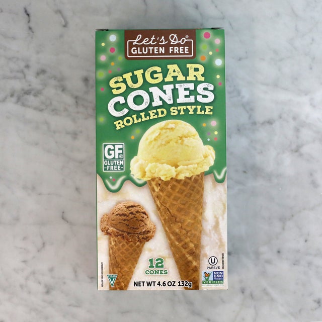 Let's Do Organic Sugar Cones, Rolled Style - 12 cones, 4.6 oz